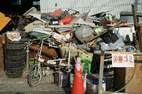 Damage to Kanazawa Ward, Yokohama, caused by Typhoon No. 15
